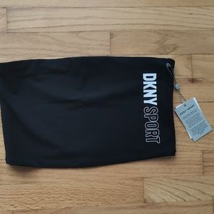 DKNY sport strapless top